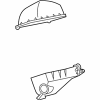 OEM Mercury Air Cleaner Assembly - 3W7Z-9600-BA