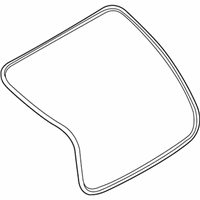 OEM BMW X4 Trunk Lid Sealing - 51-76-7-498-729