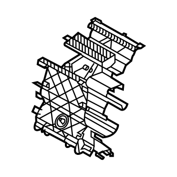 OEM 1994 Hyundai Elantra Bracket-Roll Stopper, Rear - 21690-28400