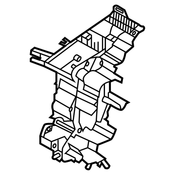 OEM 1993 Hyundai Elantra Bracket-Roll Stopper, Front - 21680-28401