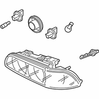 OEM 2001 BMW M5 Front Left Headlight - 63-12-6-912-439
