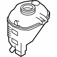 OEM 2018 Infiniti Q50 Radiator Reservoir Tank Assembly - 21710-4GD0A