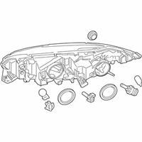 OEM 2020 Ford Transit Connect Composite Assembly - KT1Z-13008-B