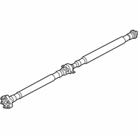 OEM 2017 BMW 740i xDrive Rear Drive Shaft Assembly - 26-10-8-654-471