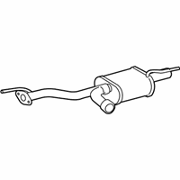 OEM 2001 Toyota Tundra Center Pipe - 17420-0F010