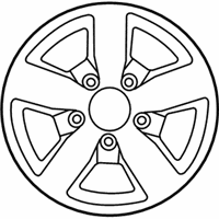 OEM 2009 Kia Sorento Wheel Assembly-Aluminum - 529103E520