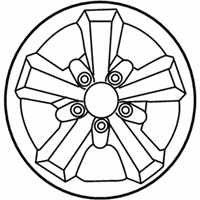 OEM 2007 Kia Sorento Wheel Assembly-Aluminum - 529103E752