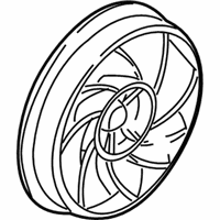OEM Pontiac Aztek Blade, Fan - 10427835