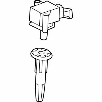 OEM 2021 Chevrolet Silverado 1500 Ignition Coil - 12698943