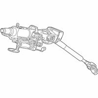 OEM 2020 Honda Clarity Column Assembly Steering - 53200-TRT-A02