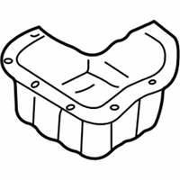 OEM 2001 Hyundai Santa Fe Pan Assembly-Engine Oil, Lower - 21510-38050