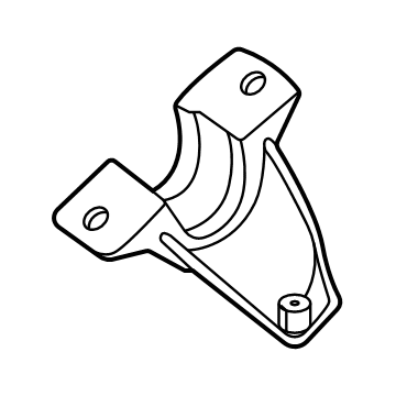 OEM 2020 BMW M8 Gran Coupe Right Stabilizer Bracket - 33-55-6-885-789