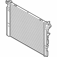 OEM 2021 BMW 530i xDrive Radiator Main Rear - 17-11-8-743-665