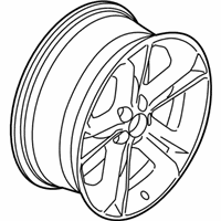 OEM 2012 Ford Explorer Wheel, Alloy - BB5Z-1007-B