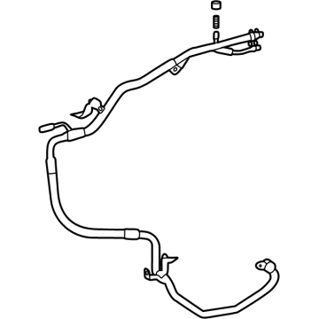 OEM 2021 Toyota Tacoma Suction Hose - 88710-04510