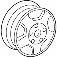 OEM 2005 Dodge Sprinter 3500 Wheel - 5128908AA