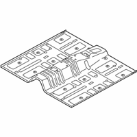 OEM Hyundai Sonata Panel Assembly-Center Floor - 65110-E6001