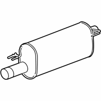 OEM Dodge Ram 1500 Exhaust Muffler - 55366126AD