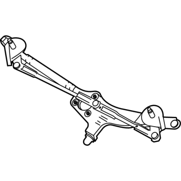 OEM Hyundai Sonata Linkage Assembly-Windshield Wiper - 98120-L1000