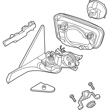 OEM 2021 BMW M8 Gran Coupe HEATED OUTSIDE MIRROR, MEMOR - 51-16-8-080-271