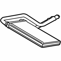 OEM 2007 BMW Z4 Heating Element With Double Pipe - 64-11-6-927-614