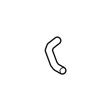 OEM 2022 Toyota Prius AWD-e By-Pass Hose - 16281-37180