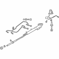 OEM 2003 Infiniti M45 Power Steering Gear Assembly - 49200-CR900