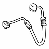 OEM BMW Z4 PRESSURE HOSE ASSY COMPRESSO:642010 - 64-53-9-398-899