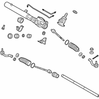 OEM 2014 Hyundai Genesis Gear & Linkage Assembly-Power Steering - 57700-3M780