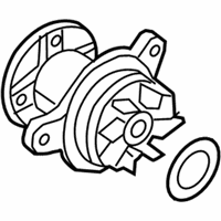 OEM 2019 Hyundai Elantra Pump Assembly-Coolant - 25100-03800
