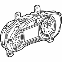 OEM 2020 Chevrolet Malibu Cluster Assembly - 84581705