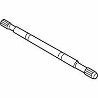 OEM 1999 Chevrolet Venture Axle Shaft - 26050895
