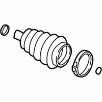 OEM Pontiac Torrent Boot Kit, Rear Wheel Drive Shaft Cv Joint - 22674177