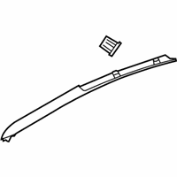 OEM Ford Mustang Windshield Pillar Trim - AR3Z-6303598-AD