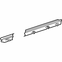 OEM 2001 Toyota RAV4 Inner Weatherstrip - 68174-42010