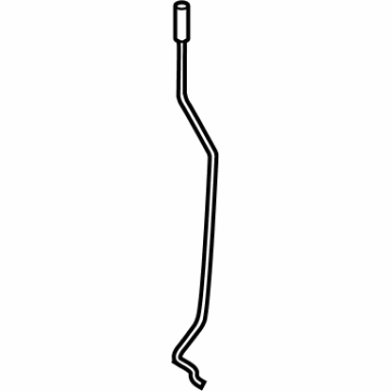 OEM 2022 BMW X6 OPERATING ROD, DOOR REAR LEF - 51-22-7-474-617