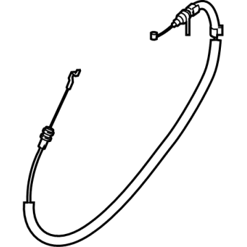 OEM 2022 BMW X6 BOWDEN CABLE, OUTSIDE DOOR H - 51-22-7-474-621