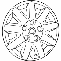 OEM 2011 Chrysler Town & Country Wheel Cover - 4743813AC