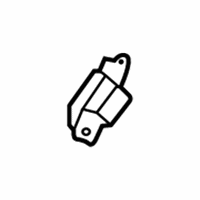 OEM Lexus RX350 Sensor, Air Bag, Rear RH - 89833-48020