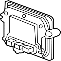 OEM 2012 Honda Pilot Control Module, Engine (Rewritable) - 37820-RN0-B22