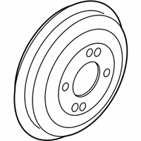 OEM 2018 Hyundai Accent Drum Assembly-Rear Brake - 58411-0U000