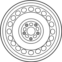 OEM 2020 Toyota RAV4 Wheel, Steel - 42611-0R230