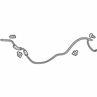 OEM 2016 Honda HR-V Wire Assembly, Hood - 74130-T7W-A01