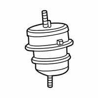 OEM 2009 Lexus IS F INSULATOR, Engine Mounting - 12361-38230