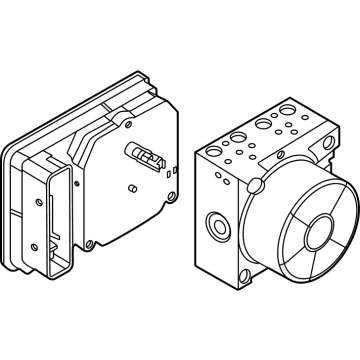 OEM 2022 Ford Maverick ABS Control Module - NZ6Z2B373D