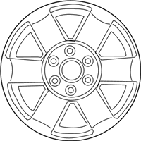 OEM 2020 Nissan NV1500 Steel Wheel - 40300-1PB0A