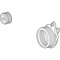 OEM 2016 Lexus IS200t Pulley, Alternator W/Clutch - 27415-0W230
