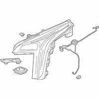 OEM 2020 Cadillac XT4 Composite Assembly - 84932421