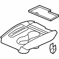 OEM Honda Ridgeline Panel Ass*NH836L* - 77295-TG7-A24ZC