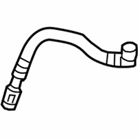 OEM 2018 BMW X6 Radiator Return Line - 32-41-6-792-493